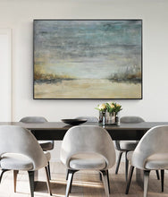 Load image into Gallery viewer, Large Sky and Ocean Painting Ocean Sunset Painting Ap027