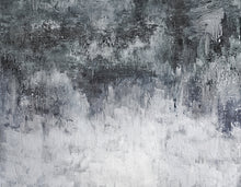 Load image into Gallery viewer, Cloud Art Painting Black White Canvas Art Abstract Sky Painting Ap034