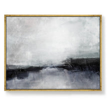 Load image into Gallery viewer, Black And White Landscape Painting Original Sky Painting Qp101