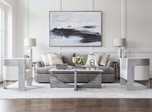 Load image into Gallery viewer, Black And White Modern Painting Palette Knife Abstract Art Ap029