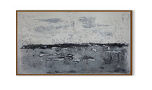 Load image into Gallery viewer, Silver Painting Gray And White Art Original Artwork Painting Ap028