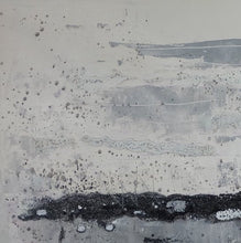 Load image into Gallery viewer, Silver Painting Gray And White Art Original Artwork Painting Ap028