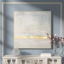 Load image into Gallery viewer, Gold Leaf Wall Art Acrylic Painting on Canvas Ap072