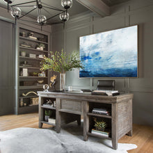 Load image into Gallery viewer, Blue Abstract Painting On Canvas Original Seascape Art Painting Dp122