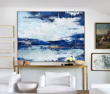 Load image into Gallery viewer, Original Cloud Abstract Painting Large Wall Canvas Painting Np057