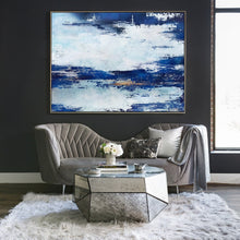 Load image into Gallery viewer, Original Cloud Abstract Painting Large Wall Canvas Painting Np057