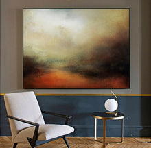 Load image into Gallery viewer, Large Wall Sky Abstract Painting,Convergent Sea Landscape Painting Np056