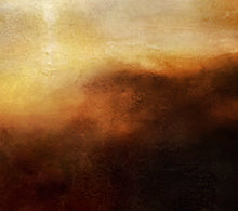 Load image into Gallery viewer, Sky Cloud Abstract Painting Large Brown Painting Landscape Np069