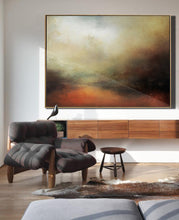 Load image into Gallery viewer, Large Wall Sky Abstract Painting,Convergent Sea Landscape Painting Np056