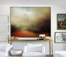 Load image into Gallery viewer, Large Wall Sky Abstract Painting,Convergent Sea Landscape Painting Np056