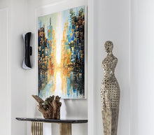 Load image into Gallery viewer, Large City Abstract Painting on Canvas New York City Art Gp020