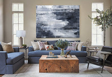 Load image into Gallery viewer, Black And White Painting Horizontal Wall Art Ap041