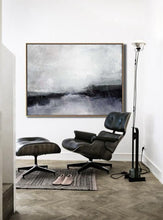 Load image into Gallery viewer, Black And White Landscape Painting Original Sky Painting Qp101