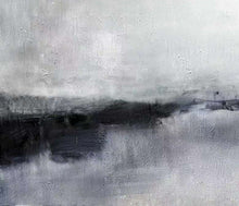 Load image into Gallery viewer, Black And White Landscape Painting Original Sky Painting Qp101