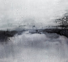 Load image into Gallery viewer, Black And White Landscape Painting Original Sky Painting Qp101