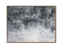 Load image into Gallery viewer, Cloud Art Painting Black White Canvas Art Abstract Sky Painting Ap034