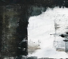 Load image into Gallery viewer, Black And White Abstract Wall Painting For Living Room Ap019