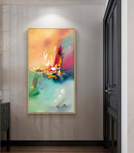 Load image into Gallery viewer, Original Palette Abstract Painting,Oversized Artwork for Walls Gp037
