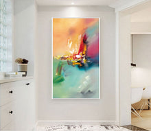 Load image into Gallery viewer, Original Palette Abstract Painting,Oversized Artwork for Walls Gp037