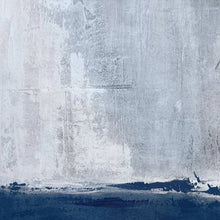 Load image into Gallery viewer, Deep Blue Grey Sky Abstract Painting Beautiful Canvas Wall Art Np046