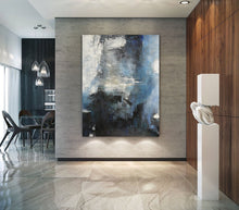 Load image into Gallery viewer, Large Abstract Sea,Original Abstract Art Painting,Large Wall Canvas Painting BL005