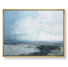 Load image into Gallery viewer, Marine Landscape Painting Large Sky And Ocean Painting Modern Art Dp089