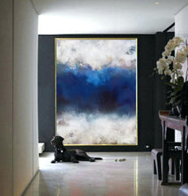 Load image into Gallery viewer, Original Cloud Abstract Painting Abstract Landscape Painting Np068
