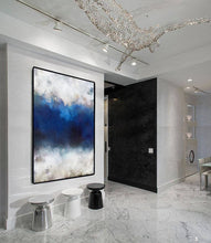 Load image into Gallery viewer, Original Cloud Abstract Painting Abstract Landscape Painting Np068