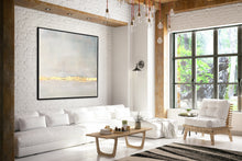Load image into Gallery viewer, Gold Leaf Wall Art Acrylic Painting on Canvas Ap072