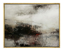 Load image into Gallery viewer, Brown Gray Abstract Painting Dusk Sunset Painting Qp093