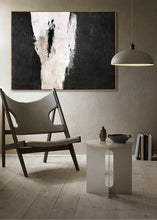 Load image into Gallery viewer, Black And White Abstract Canvas Art Painting Abstract Texture Art Ap018
