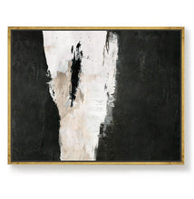Load image into Gallery viewer, Black And White Abstract Canvas Art Painting Abstract Texture Art Ap018