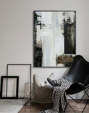 Load image into Gallery viewer, Large Abstract Painting,City Skyline Painting,Rich Texture Canvas Art Ap025