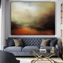 Load image into Gallery viewer, Large Wall Sky Abstract Painting,Convergent Sea Landscape Painting Np056