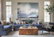 Load image into Gallery viewer, Cloud Painting Abstract Ocean Painting Large Blue White Abstract Painting Ap026