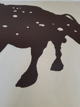 Load image into Gallery viewer, Black and White Horse Painting Canvas Wall Art Fp022