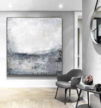 Load image into Gallery viewer, Abstract Sea Painting Large Canvas Art Sea Landscape Painting Ap023