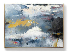Load image into Gallery viewer, Cloud Abstract Art Oil Painting Sky Abstract Painting on Canvas Np033