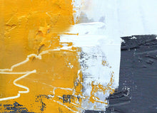 Load image into Gallery viewer, Orange Yellow Abstract Painting Hallway White Abstract Painting Np051