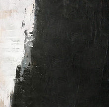 Load image into Gallery viewer, Black And White Abstract Canvas Art Painting Abstract Texture Art Ap018