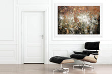 Load image into Gallery viewer, Brown White Abstract Wall Art Original Painting Fp042