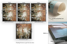 Load image into Gallery viewer, Brown White Abstract Wall Art Original Painting Fp042