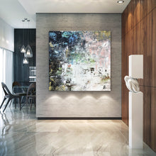 Load image into Gallery viewer, Large Palette Knife Canvas Art Original Painting on Canvas Fp076