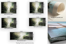 Load image into Gallery viewer, Brown Green Landscape Abstract Painting Modern Painting for Home Qp038