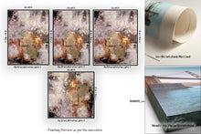 Load image into Gallery viewer, Brown Gold Home Decor XL Canvas Large Livingroom Decor Art Fp060