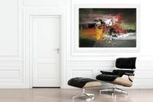 Load image into Gallery viewer, Brown Red Yellow Abstract Painting Large Art on Canvas Fp063