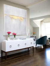 Load image into Gallery viewer, Beige Painting Gold Painting Abstract Painting,Sunrise Landscape Painting Bp074