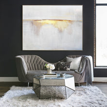 Load image into Gallery viewer, Sunrise Landscape Painting Beige Gold Painting Abstract Painting Dp121