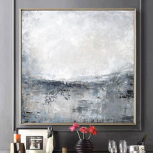 Load image into Gallery viewer, Abstract Sea Painting Large Canvas Art Sea Landscape Painting Ap023