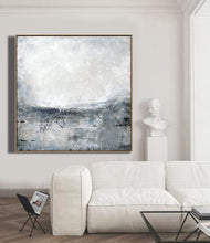 Load image into Gallery viewer, Abstract Sea Painting Large Canvas Art Sea Landscape Painting Ap023